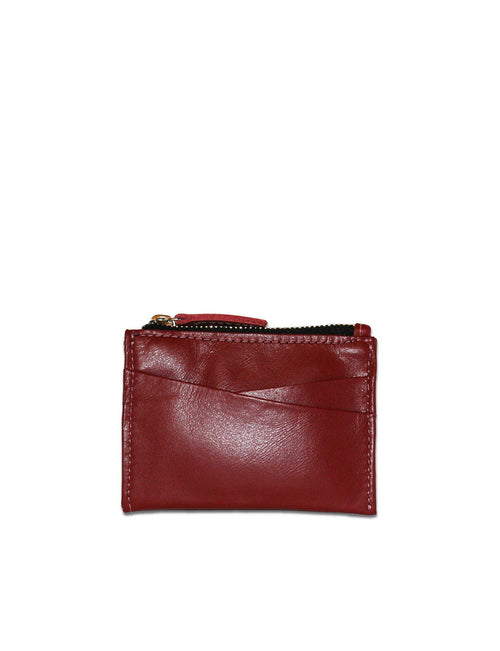 Slim Zipper Card Wallet