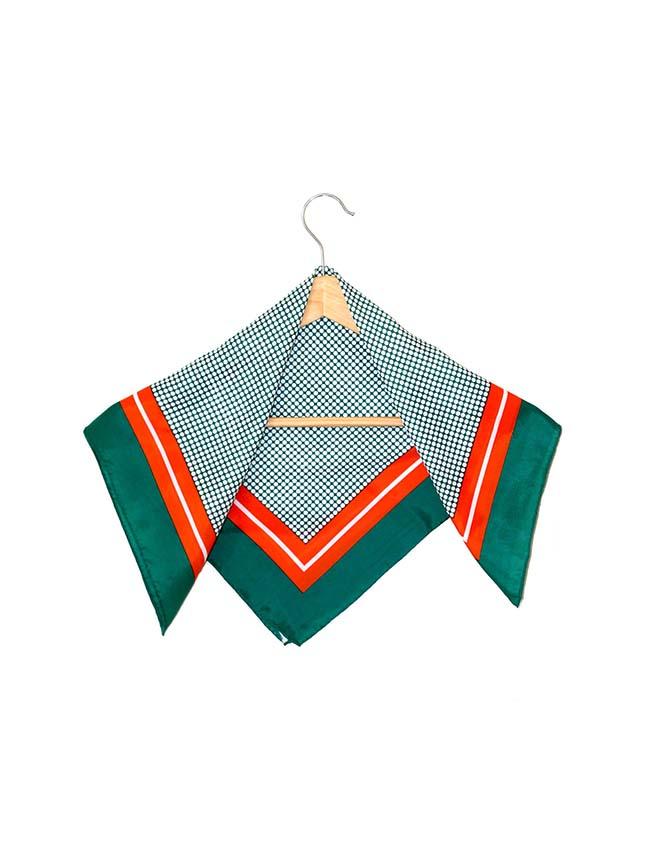 Vintage Robinson Golluber Square Scarf