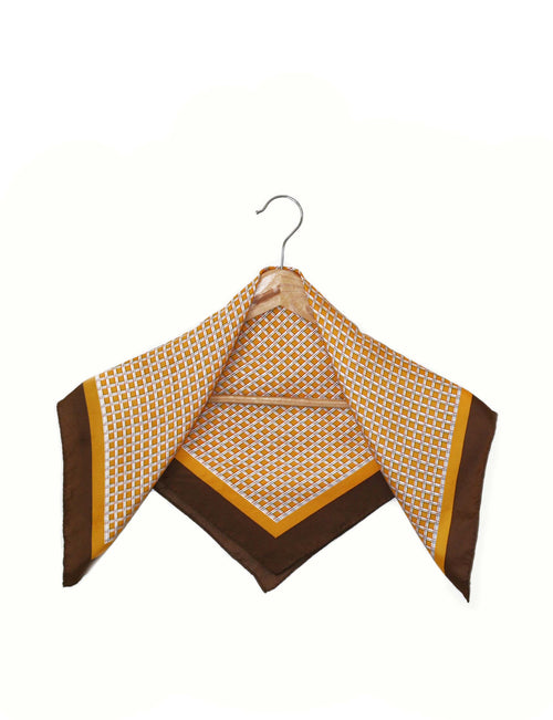 Vintage Robinson Golluber Square Scarf